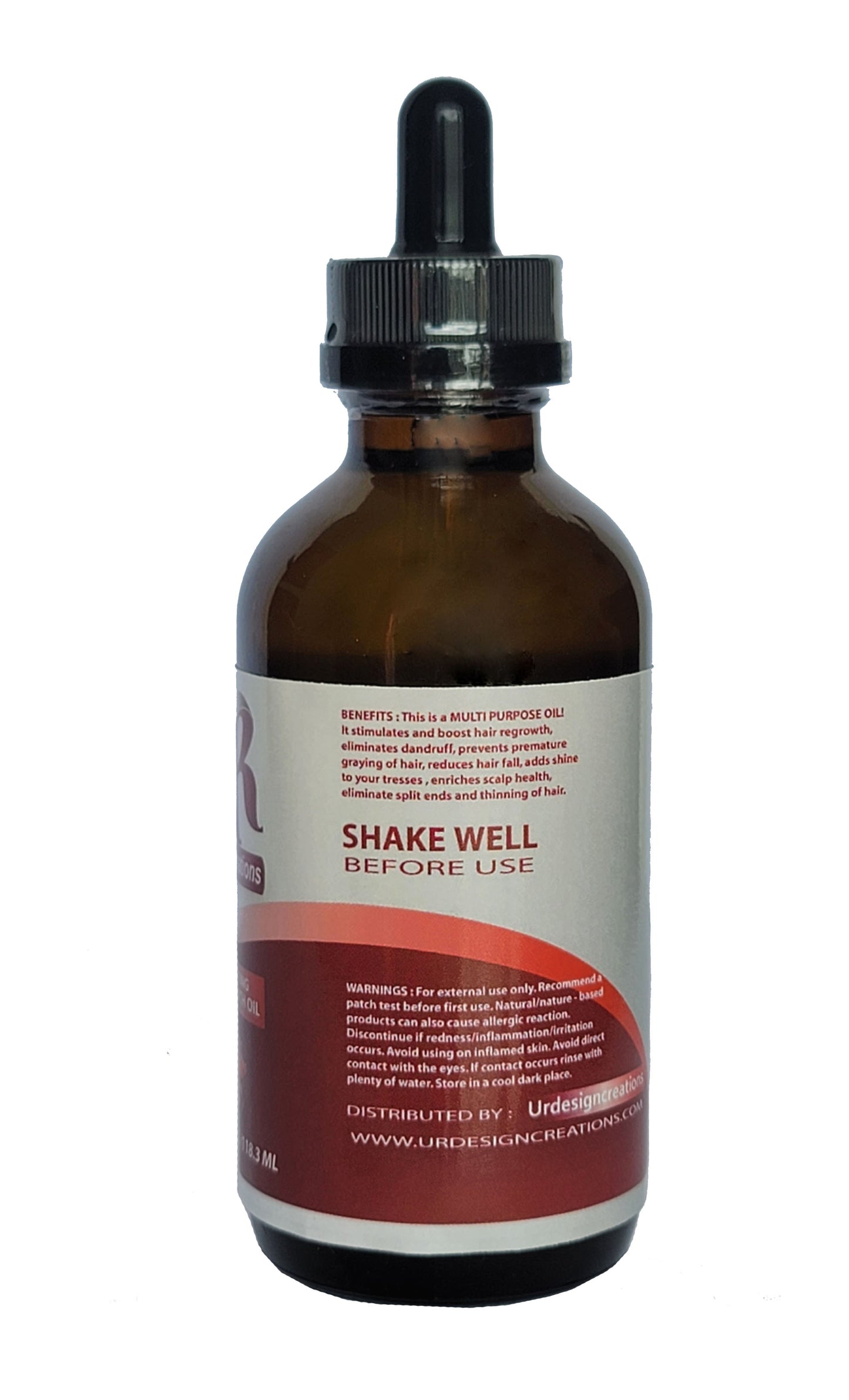 Maximum Strength Hair Growth Oil (4oz)