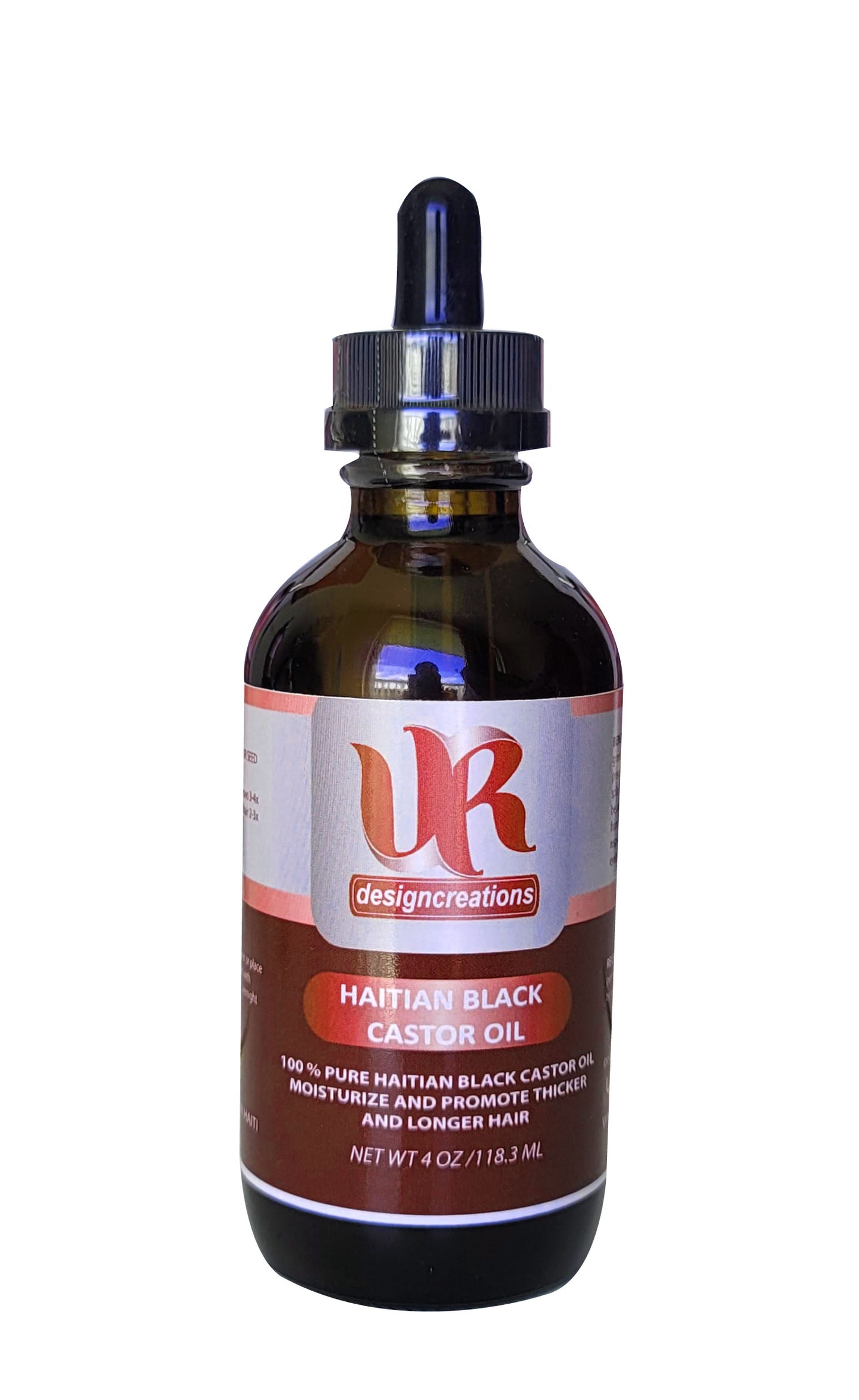 Haitian Black Castor Oil (4oz)